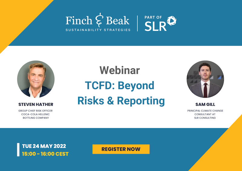 ESG Acceleration Webinar: TCFD - Beyond Risks and Reporting 